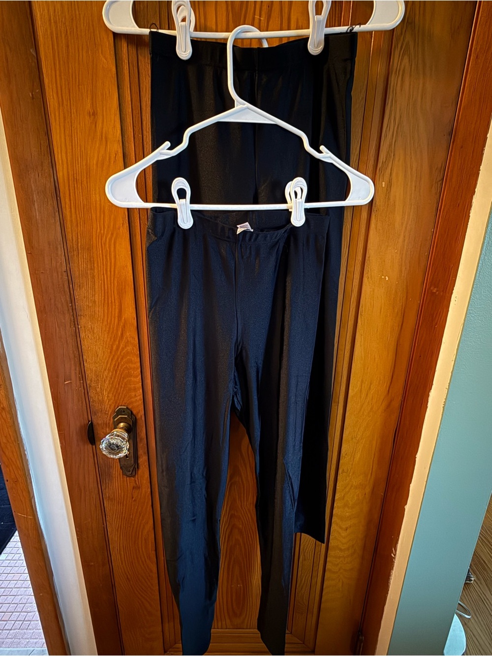 American Apparel Black Stretch Leggings - Classic Activewear